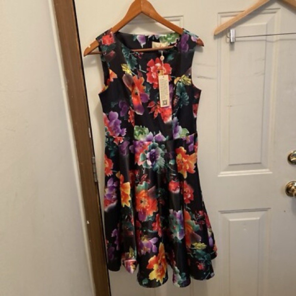 Floral Sleeveless Woman’s Dress